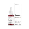 The Ordinary AHA 30% BHA 2% Peeling Solution exfoliating serum with dropper and box