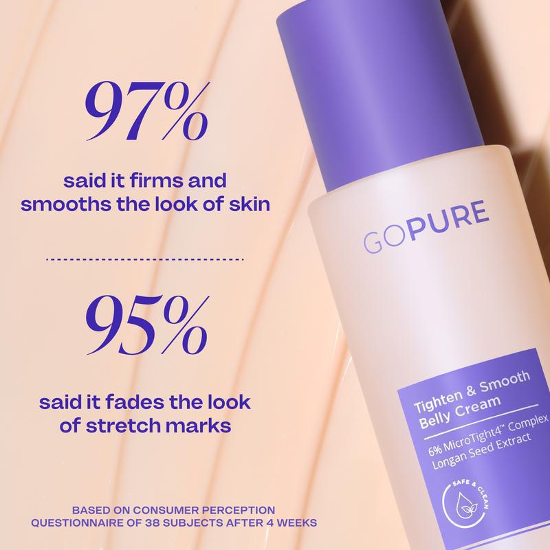Cartiva Belly Firming Cream – before and after skin firming results
